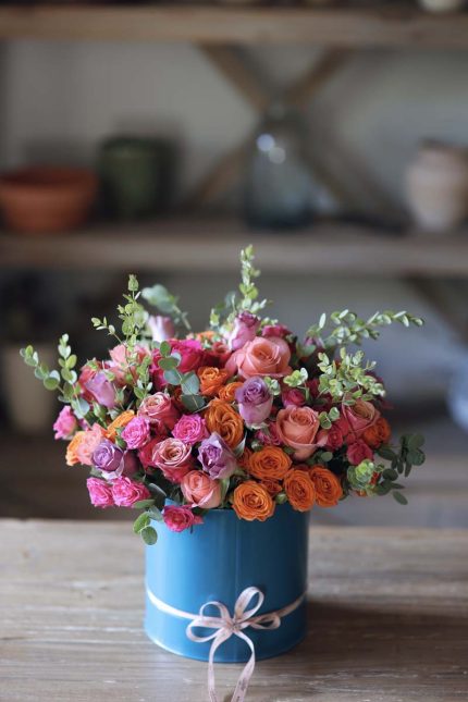 Blue combination pot