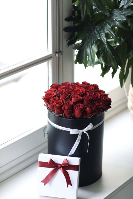 باکس رز ولنتاین طرح ساده